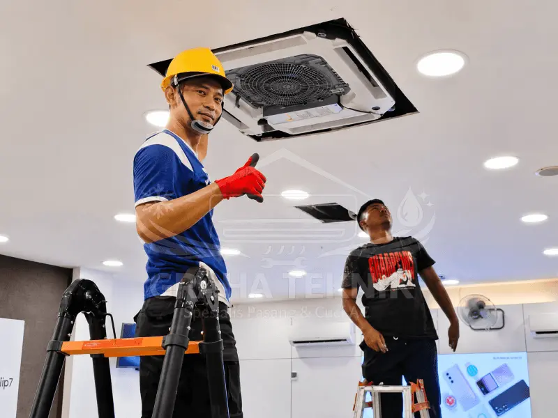 Kantor - Pasang AC Cassette oleh Graha Teknik Sleman